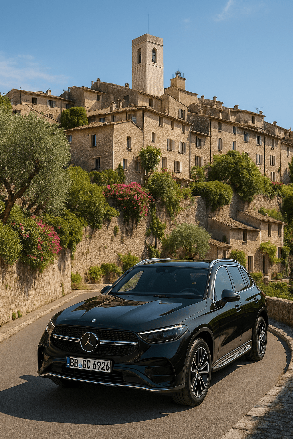 Taxi Antibes → Saint-Paul-de-Vence : Transfert Confort & Vue Panoramique